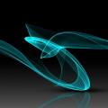 Abstract background with silk like flowing lines 2