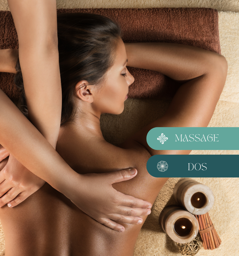 Brown massage spa photo instagram post 1