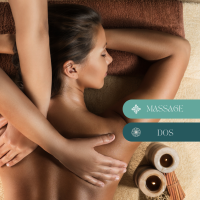 Brown massage spa photo instagram post 2