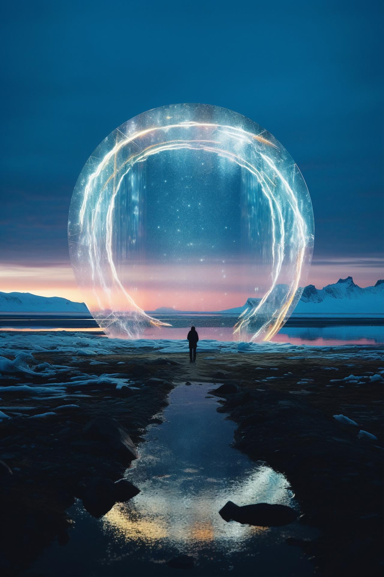 Door leading magical world2